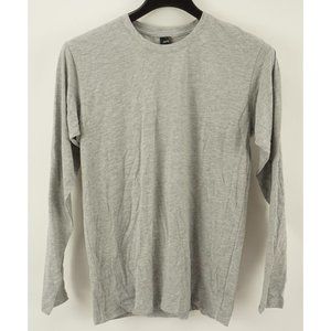 New Jeff Clothing Men's Small Long Sleeve Gray Heather Lightweight Stretch Shirt